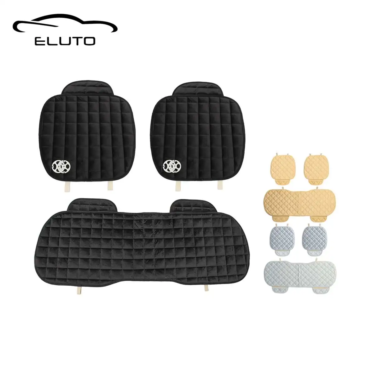 

Чехол на автомобильное сиденье, нескользящий коврик для передних и задних сидений, подходит для грузовиков, внедорожников, фургонов, домов ...