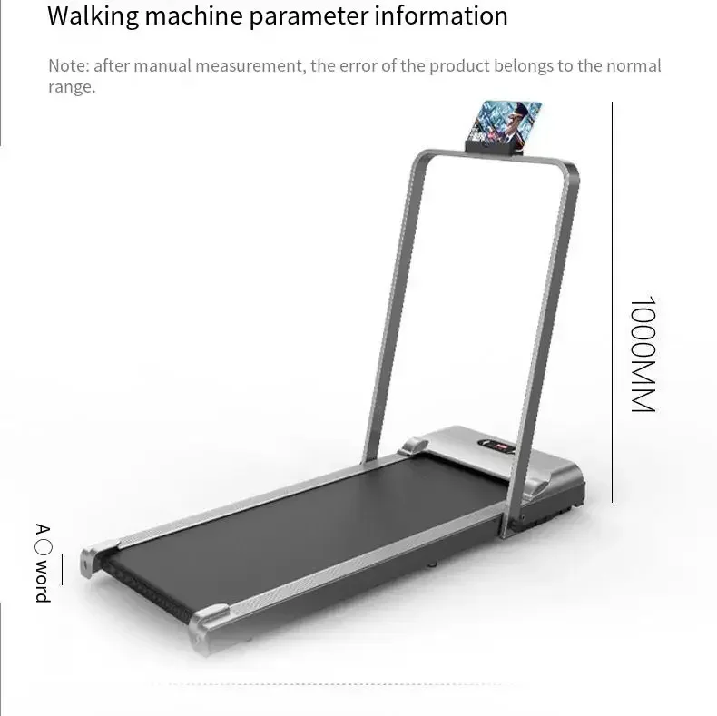 Лучшая подставка под стол для ходьбы домашняя Складная мини-беговая дорожка с