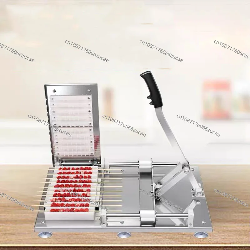 Ручная детская машина для барбекю из нержавеющей стали баранина кебаб ягненка