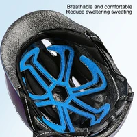 detachable design washable quick drying no odor helmet silicone inner pad cycling accessories