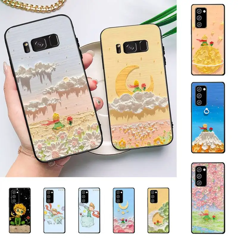 

The Little Prince Starry Sky Phone Case For Samsung Galaxy Note 10Pro 20ultra cover for note 20 note10lite M30S