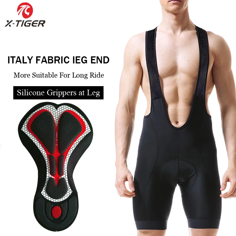 

2021 New Pro Race Cycling Bib Shorts With 5cm Italy Grippers Lightweight Bib Pant High-Density 5D GEL Pad For Long Time Ride