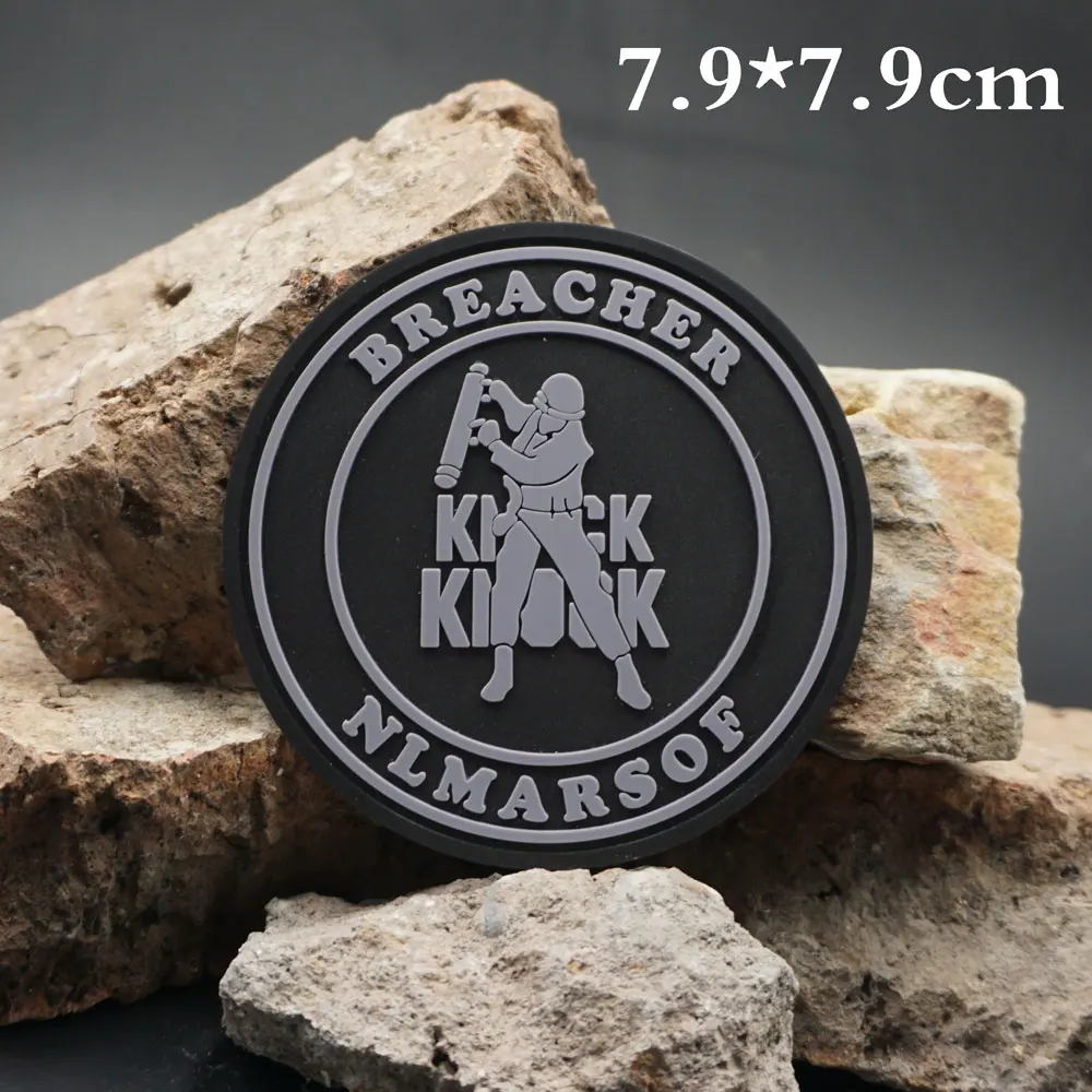 Тактические нашивки из ПВХ с крючком и петлей для рюкзаков одежды