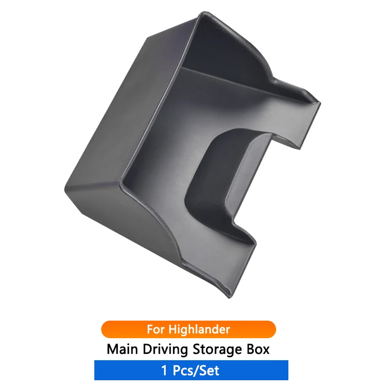 

Автомобильный ящик для хранения главного привода, органайзер, силиконовый выдвижной ящик для хранения основного водителя, бочка для Toyota Highlander Crown Kluger 22-25