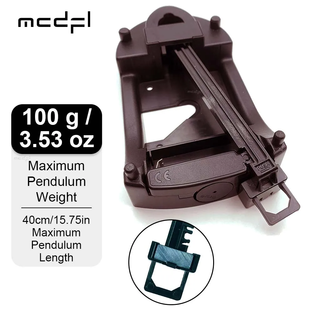 

MCDFL Кварцевые часы маятниковый привод из пластика