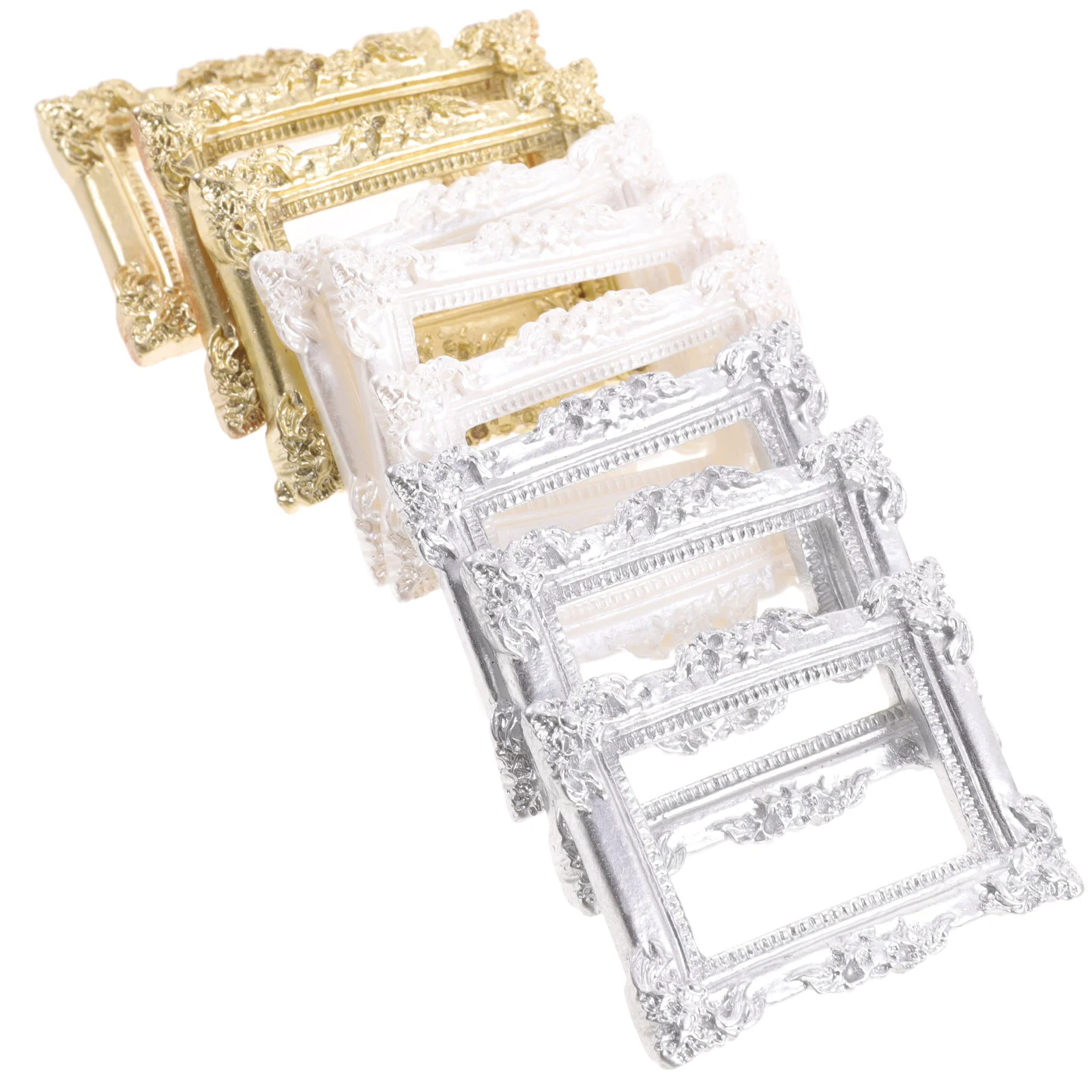 9-częściowa ramka na zdjęcia Ozdoby Akcesoria do telefonu Mini Vintage Dekoracja dla dzieci majsterkowania Rękodzieło Tworzenie rekwizytów w