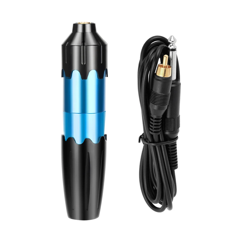

Rotary Permanent Makeup Machine Handheld RCA Interface Body Art Work Pen Reusable Pigment Lining with Clip Cord