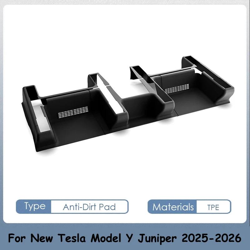 

Защита углов сидений TPE для Tesla Model Y Juniper 2025 2026, накладка на направляющие сидений, защита от ударов, автомобильные аксессуары