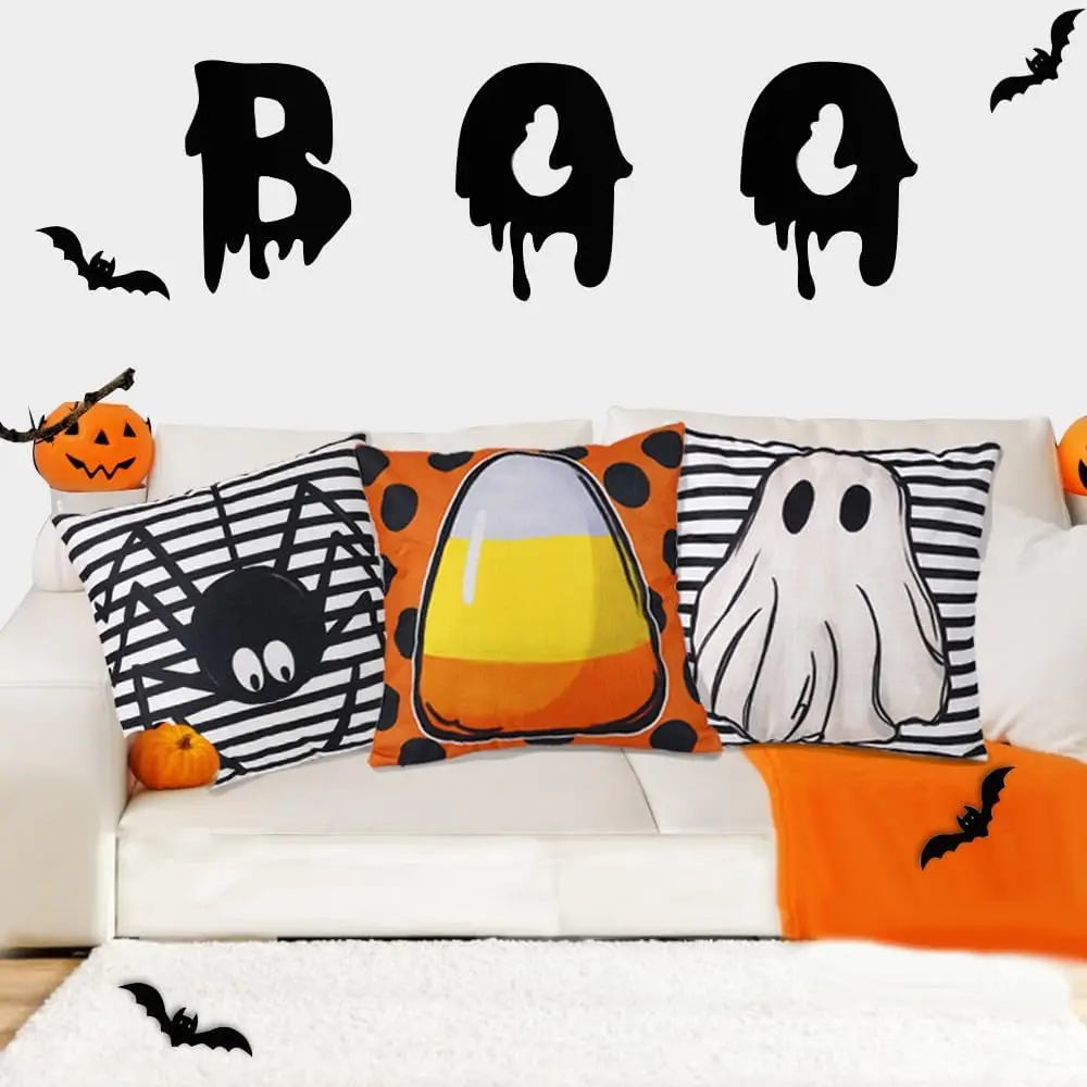 Женский комплект из 4 пауков белая фиолетовая шляпа в горошек с рисунком ведьмы