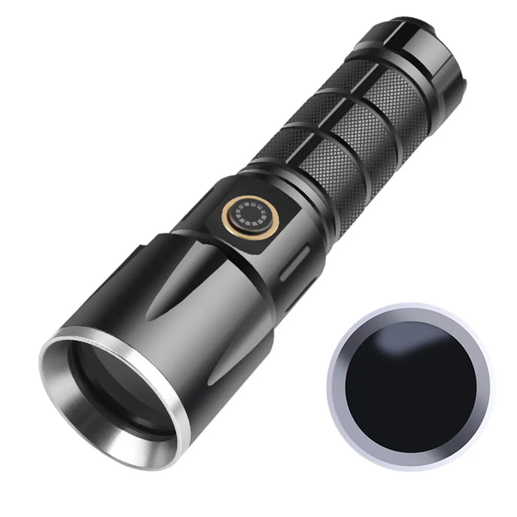 

UV Flashlight High Power Camping Tactical Torch Alloy Lamp Outdoor