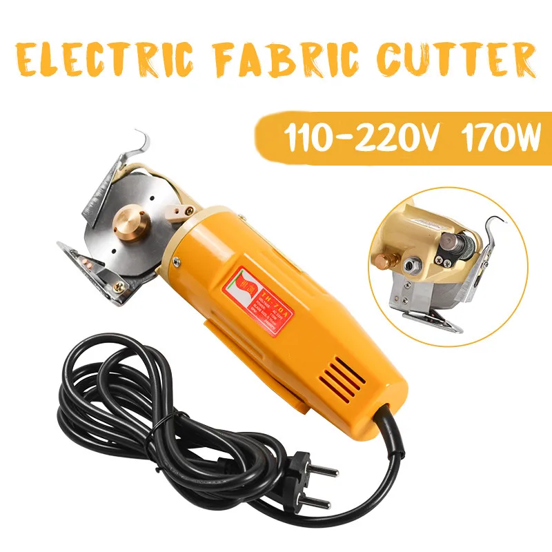 110-220V 170W Electric Cloth Knife Fabric Cutting Tools Leather Cloth Electric Cutter Machine Kit Blade Power Tools Cutting Saws
