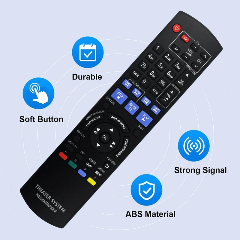 Сменные аксессуары N2QAKB000082 пульт дистанционного управления для Panasonic blu-ray диска