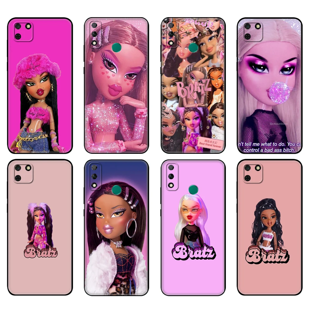 Black tpu Case For Huawei Y9S Y6S Y8S Y5P Y7P Y8P Case For H
