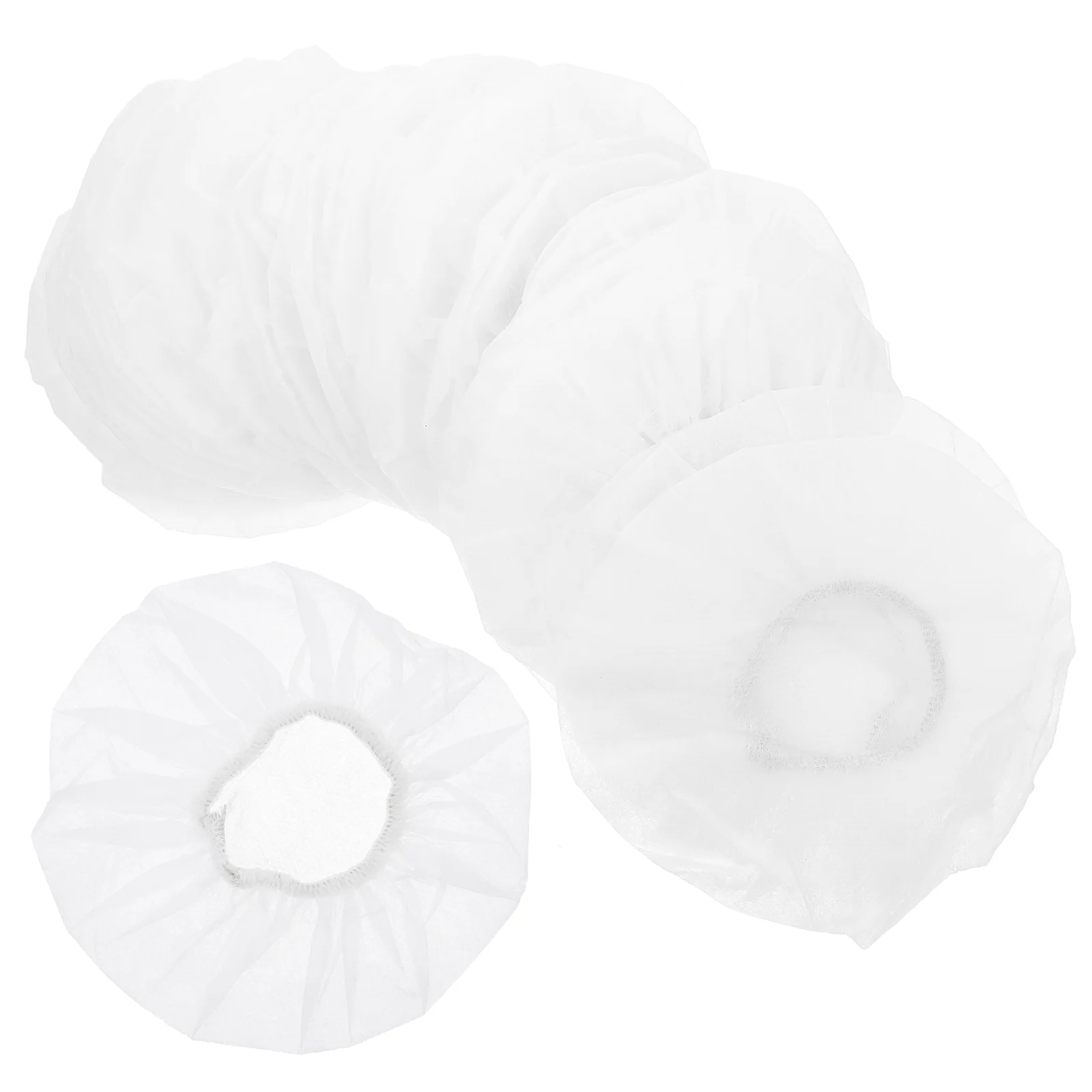 

100Pcs Headphone Cover Fabric Sweat-proof Cover Headset Cover