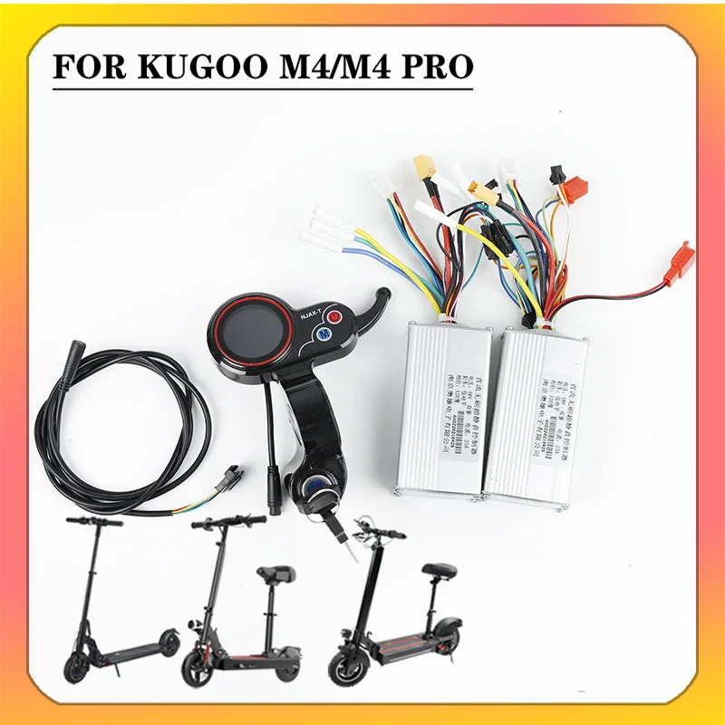 

NJAX-T бесщеточный одноприводный и двухприводный контроллер и прибор для ускорения ЖК-дисплея для запчастей электрического скутера