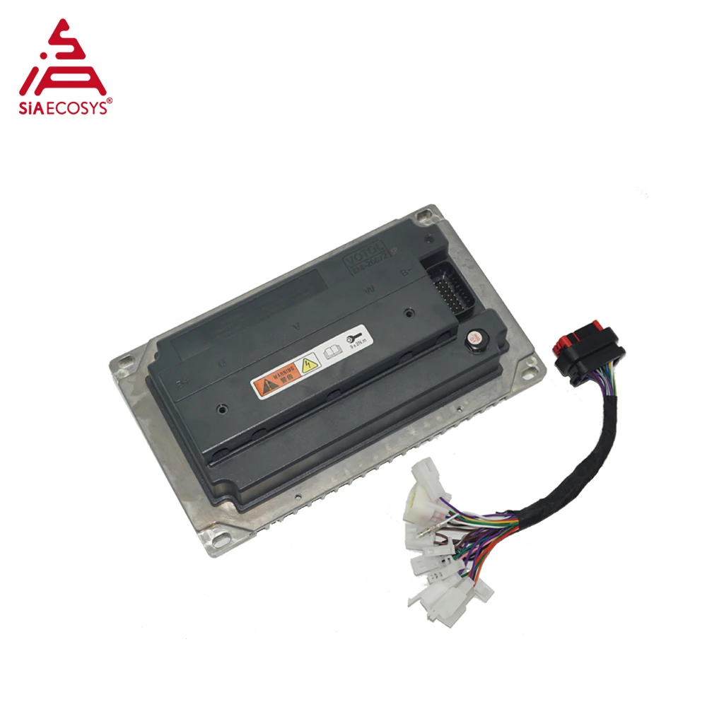 Фото SiAECOSYS QS138 90H 4000W 72V 110KPH Мотор-редуктор среднего привода с жидкостным охлаждением и контроллером EM200-2sp №4