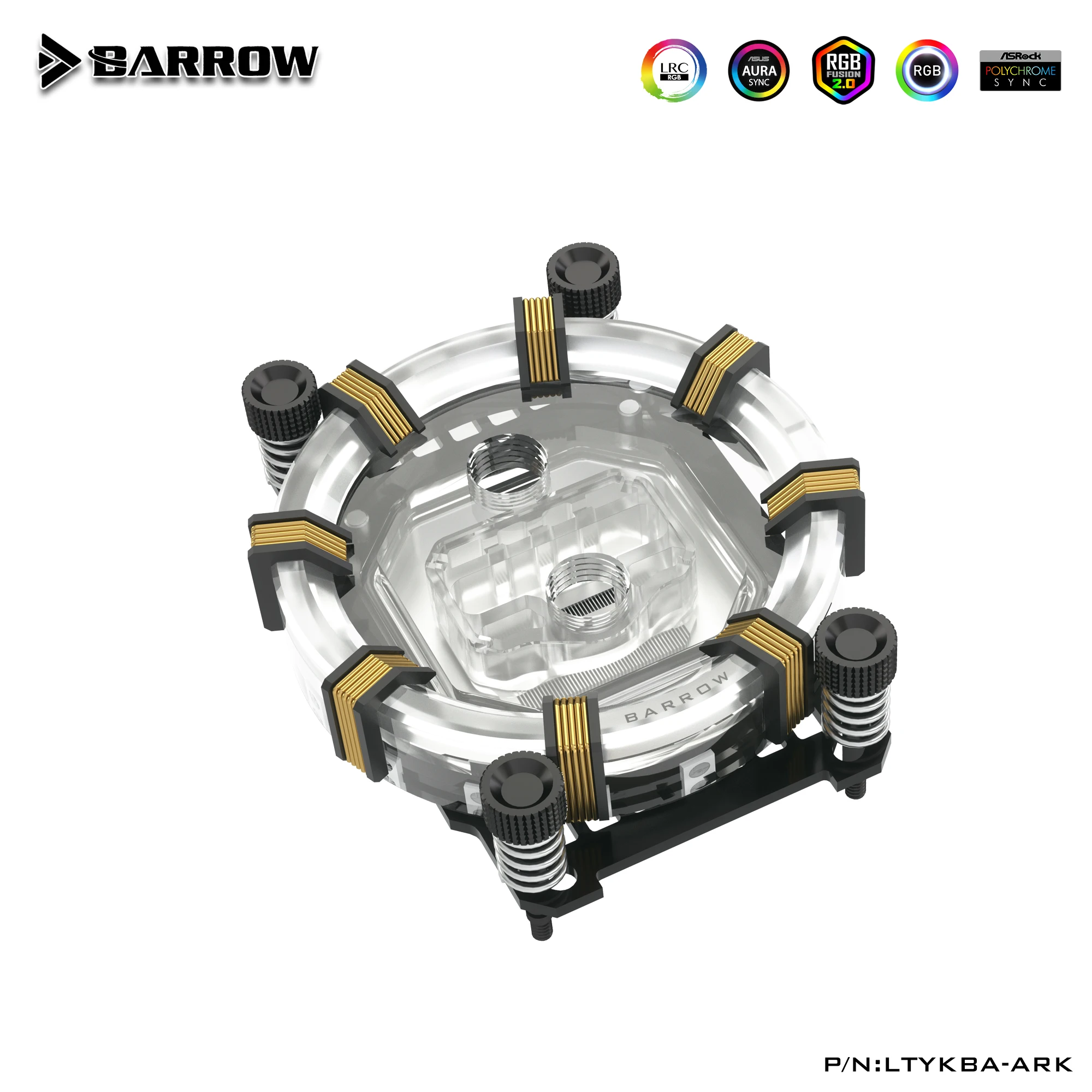 Barrow RGB LRC2.0 CPU Liquid Water Cooling Block Cooler for AMD LTYKBA-ARK enlarge