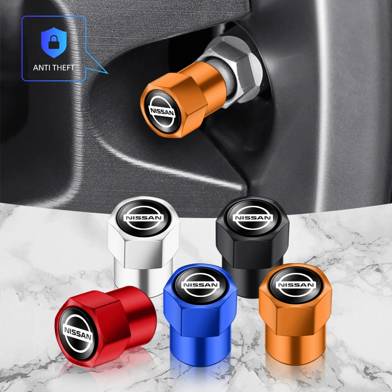 Колпачки клапанов автомобильных шин, для Nissan Qashqai j10 j11 x Trail t32 t31 Tiida Juke Leaf Micra NOTE патруль Pulsar Teana, 4 шт.