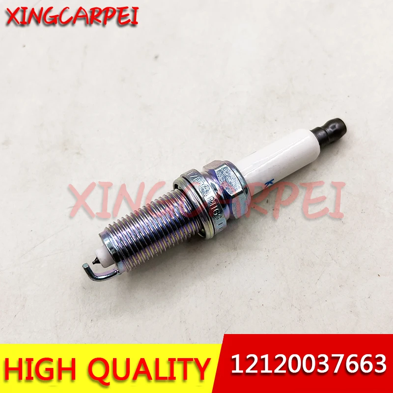 Фото Новые 6 шт. 12120037663 LZFR6AP11GS платиновая Свеча зажигания для BMW E60 E82 E90 E92 1 3 5 7 X1 X3 X5 Z4 заглушки зажигания №2