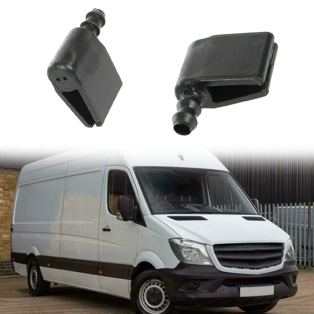 

Высокопрочный водоструйный черный 2E 1955985 АБС-пластик для Mercedes-Benz Sprinter II, форсунка омывателя лобового стекла