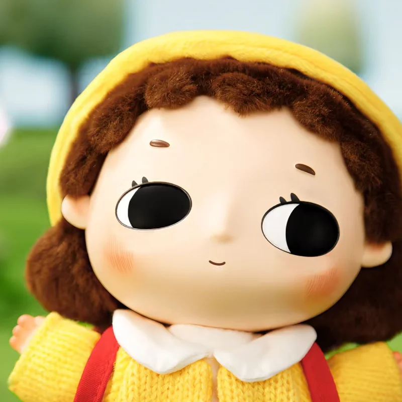 Фото POP MART Серия Nyota Chibi Maruko Chan: Плюшевые подвески-фигурки в слепых коробках, милые украшения для сумок, декор для рабочего стола и дома, таинственная коробка №1