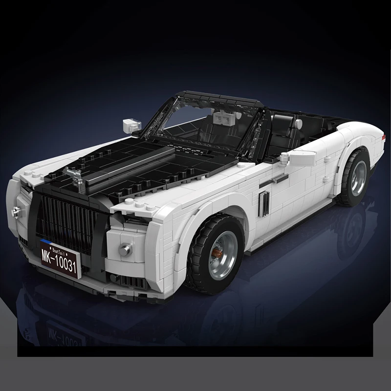 Mold King 10031 Технический автомобильный строительный блок MOC Wraith Oldtime Модель