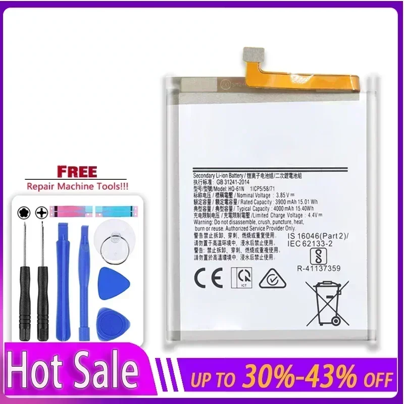 Сменный аккумулятор YKaiserin HQ-61N для SAMSUNG Galaxy M01 2020 SM-M015 SM-M015F/DS SM-M015G + инструменты