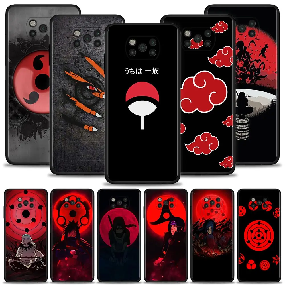 

Sasuke Naruto Eye Phone Case for Xiaomi Poco X3 NFC 11 A2 8 Lite 11T 5G M3 10T 10 M4 Pro 9T F1 CC9 9SE 11 Ultra CC9E Cover