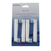 dupont bristles pack of 4 toothbrush heads replacement brush heads compatible with oral care electric toothbrushes