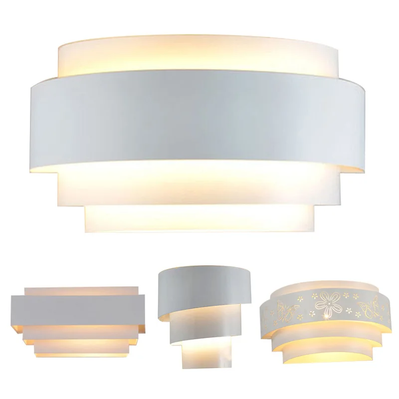 

Hot Selling E27 Wall Lamp For Aisle Bedhead Foyer Stairway Corridor Dining Room Hotel Restaurant Office Indoor Home New Lights