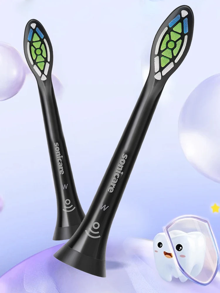 4 головки для электрической зубной щетки Philips HX6064 Sonicare W2