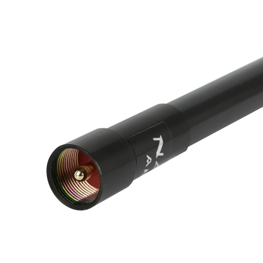 Gtwoilt 144/430MHz NL-350 PL259 Dual Band Fiber Glass Aerial High Gain Antenna for Two Way Radio Transceiver