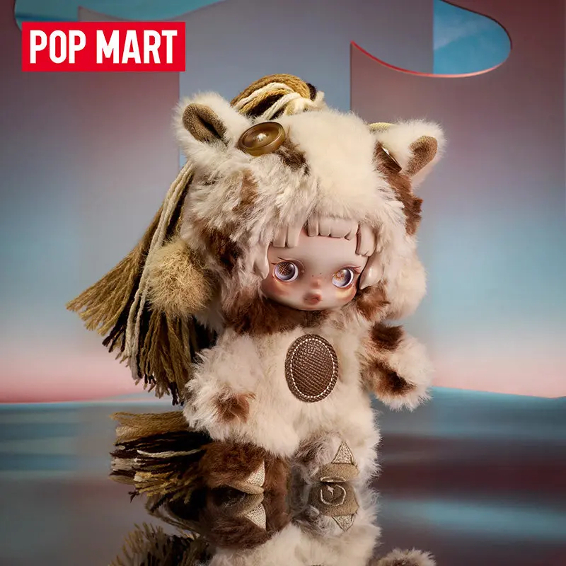 Фото POP MART Have A Good Run Series Виниловая плюшевая подвеска Mystery Box Подлинная глухая коробка Guess Toys Сумка Орнамент Статуэтки Домашний декор №3