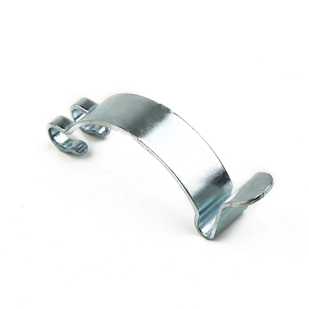 

1pcs Universal Car Air Filter Cleaner Housing Box Lid Spring Clip Clamp Silver Metal High Quality Durable Stable Performance