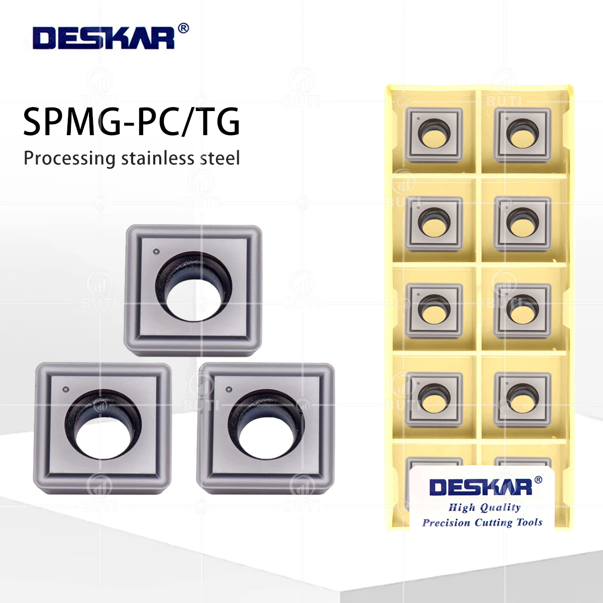 

DESKAR 100% оригинал SPMG 050204 СПМГ 060204 SPMG07T308 SPMG 090408 СПМГ 110408 TG LF6018 U-образное лезвие для обработки нержавеющей стали