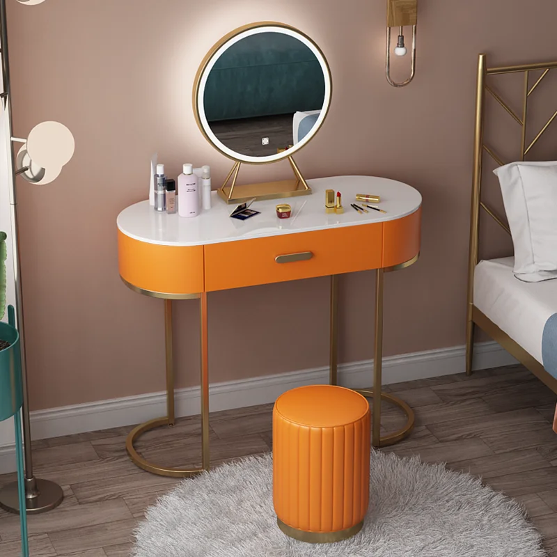 Роскошный макияжный столик в скандинавском стиле современный мраморный комод