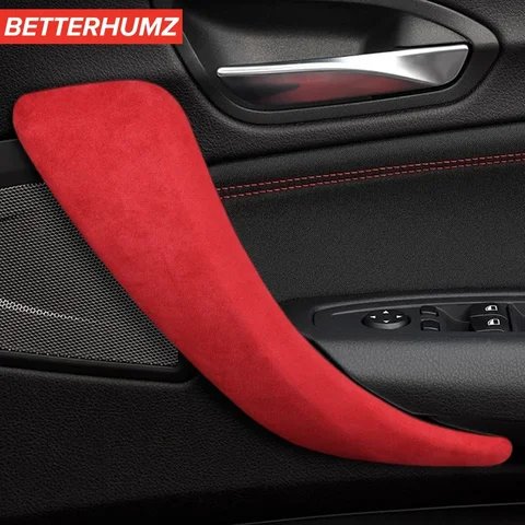 Накладки на ручки дверей BMW F20 F21 F22 F23 из алькантары