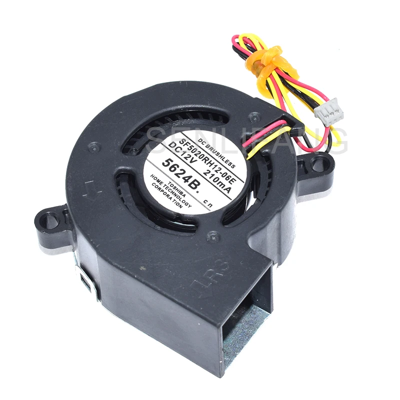 Подлинная Новый SF5020RH12-06E DC 12V 210MA 50x50x20 мм 3-Pin охлаждающий вентилятор - купить по