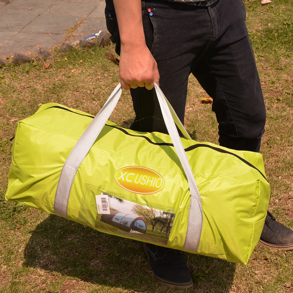 Палатка для кемпинга 5-8 человек водонепроницаемая 4 сезона 480x310x210 см | Спорт и