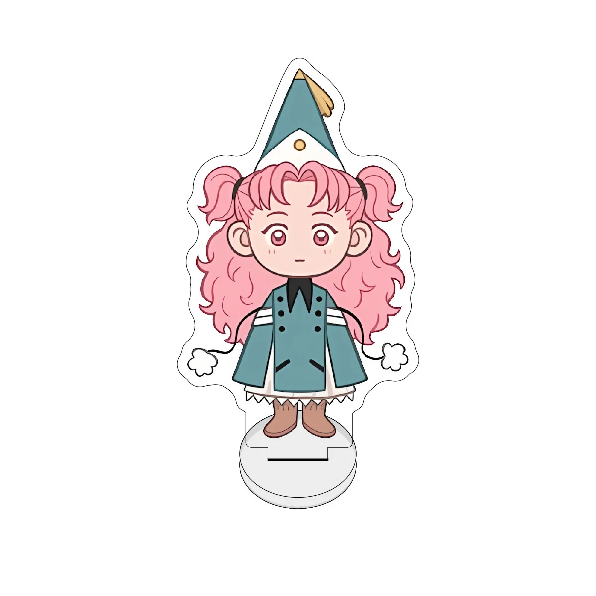 Фото Акриловая подставка Witch Hat Atelier Chibi: Магический ученик-волшебник, мультяшный настольный декор Q-версии, волшебное украшение для стола, подарок для фанатов №5
