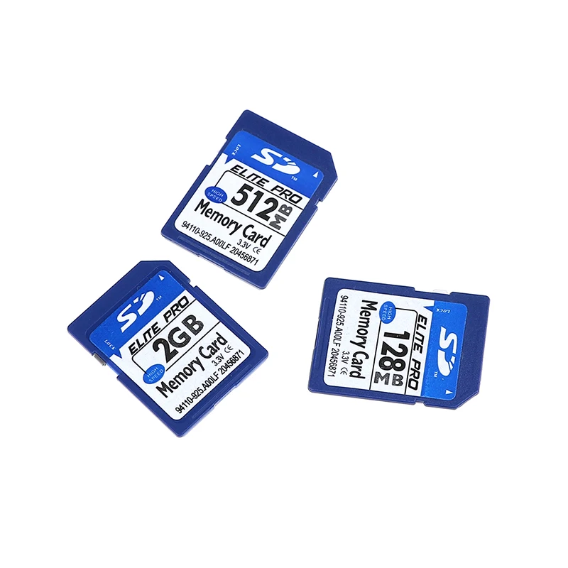 SD Card 128M 256M 2GB Flash Memory Card Camera Card  Standard Card Secure Digital Memory