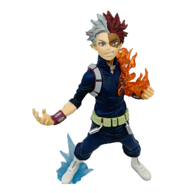 

[Задние товары] экшн My Hero academic фигурка 20 см Todoroki Shouto модель игрушки для детей и взрослых настоящая анимация ПВХ кукла подарок