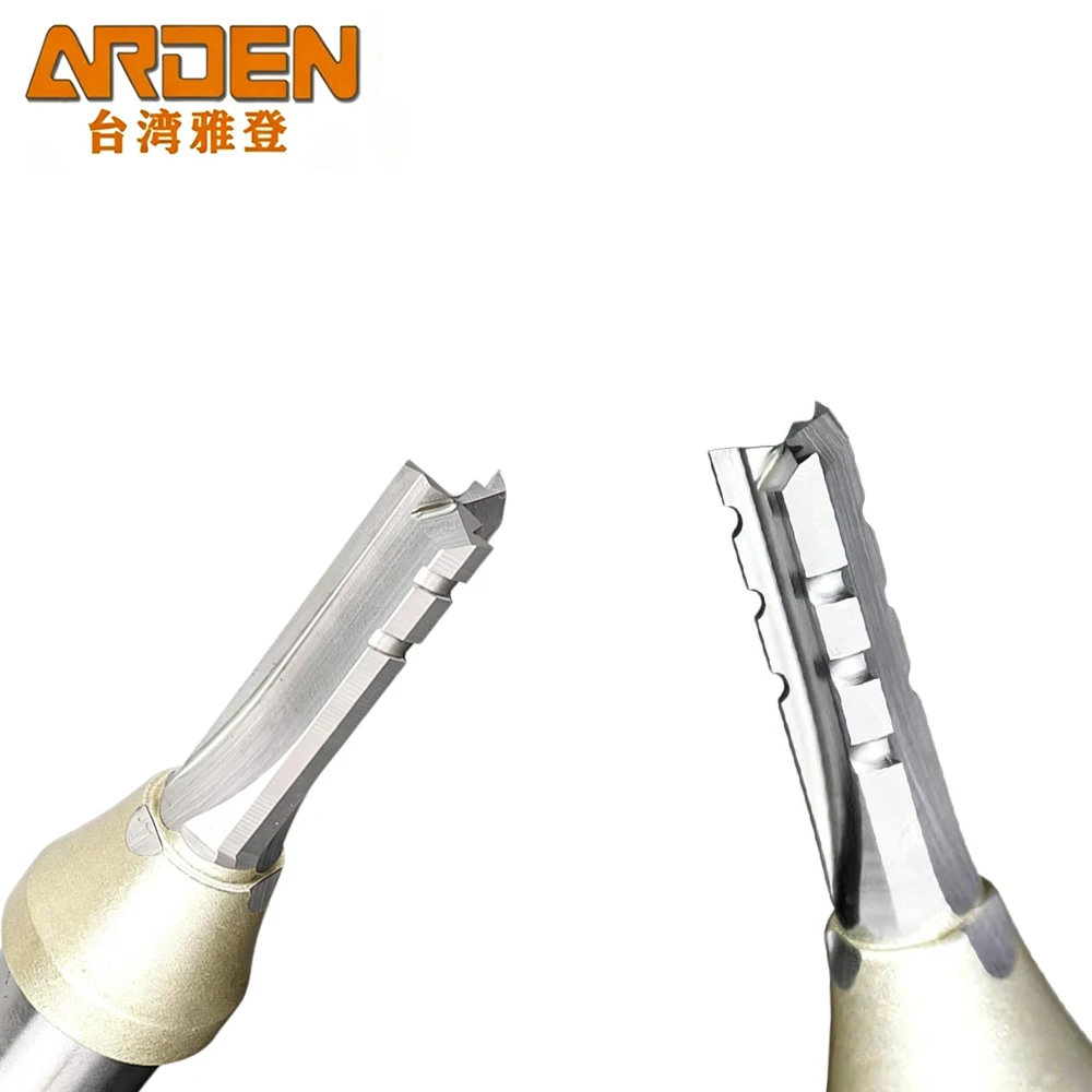 Фото Фреза ARDEN TCT 3-зубчатая прямая для ЧПУ станков по дереву с выталкивателем стружки для фанеры и МДФ №3