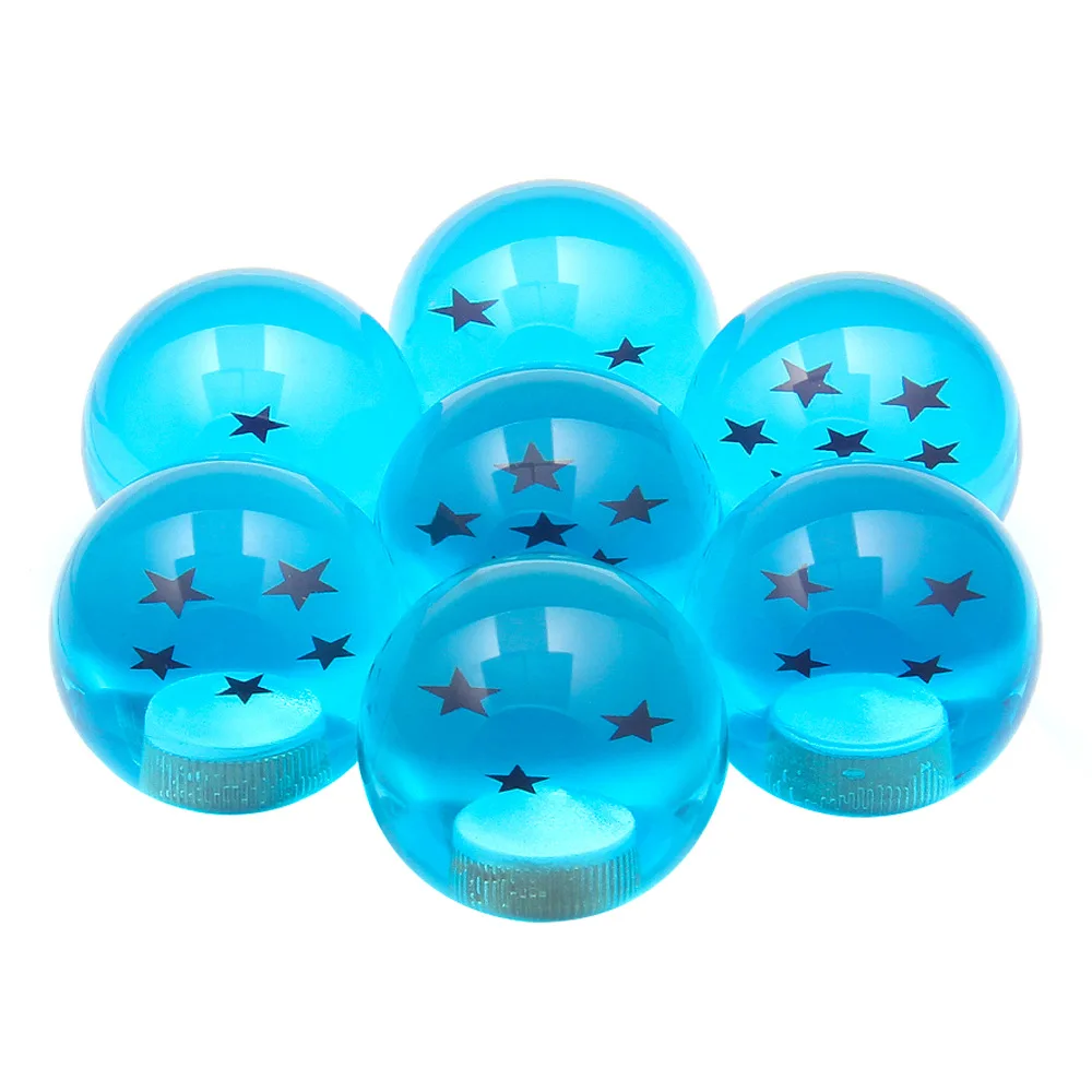 

54mm Gear Stick Shift Knob Head fits Most Universal Car Manual Automatic Vehicle Sky Blue 7 Strar