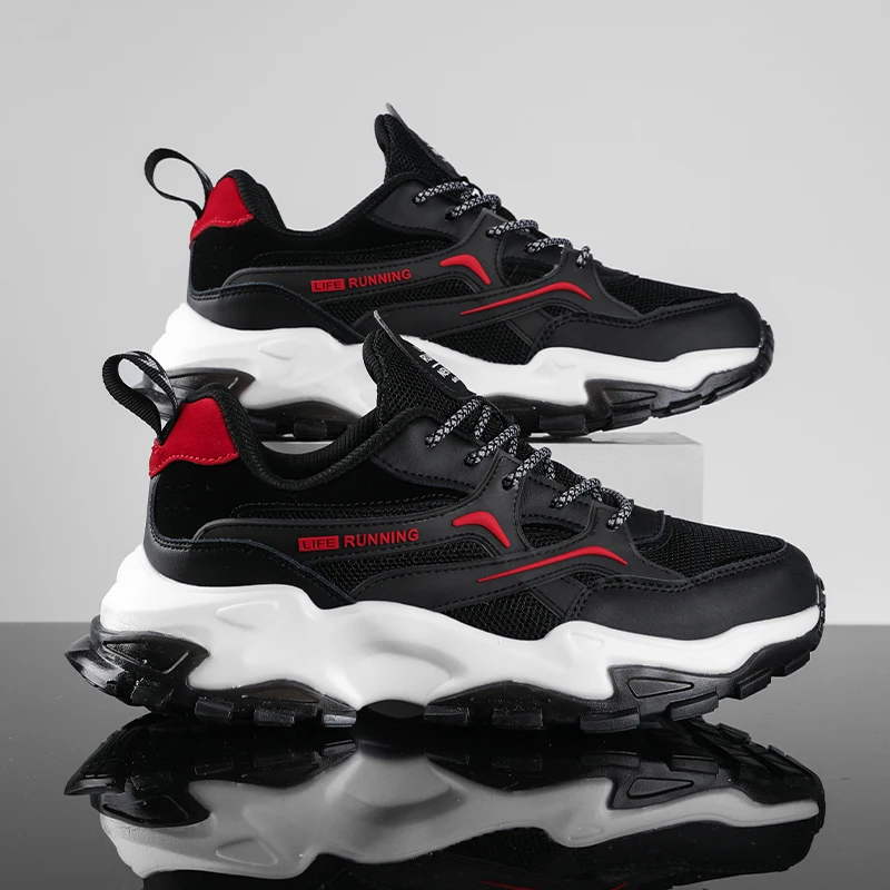 

Дышащие сетчатые кроссовки для улицы, мужские спортивные кроссовки для бега, спортивная обувь