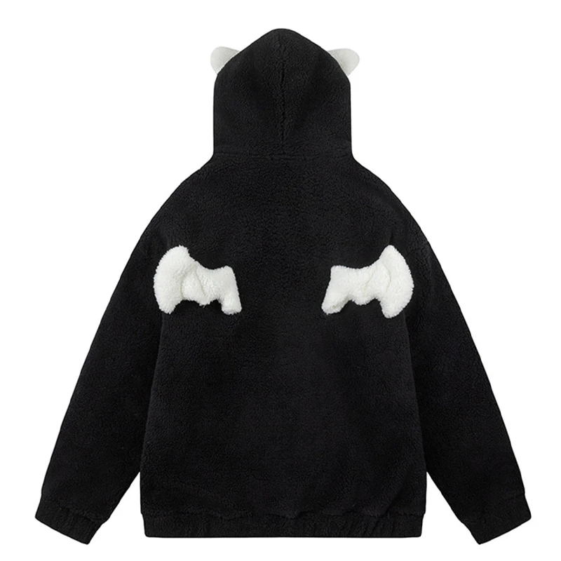 Забавный зимний Свитшот Hello Kitty с головой тыквы на Хэллоуин плюшевый кавайный