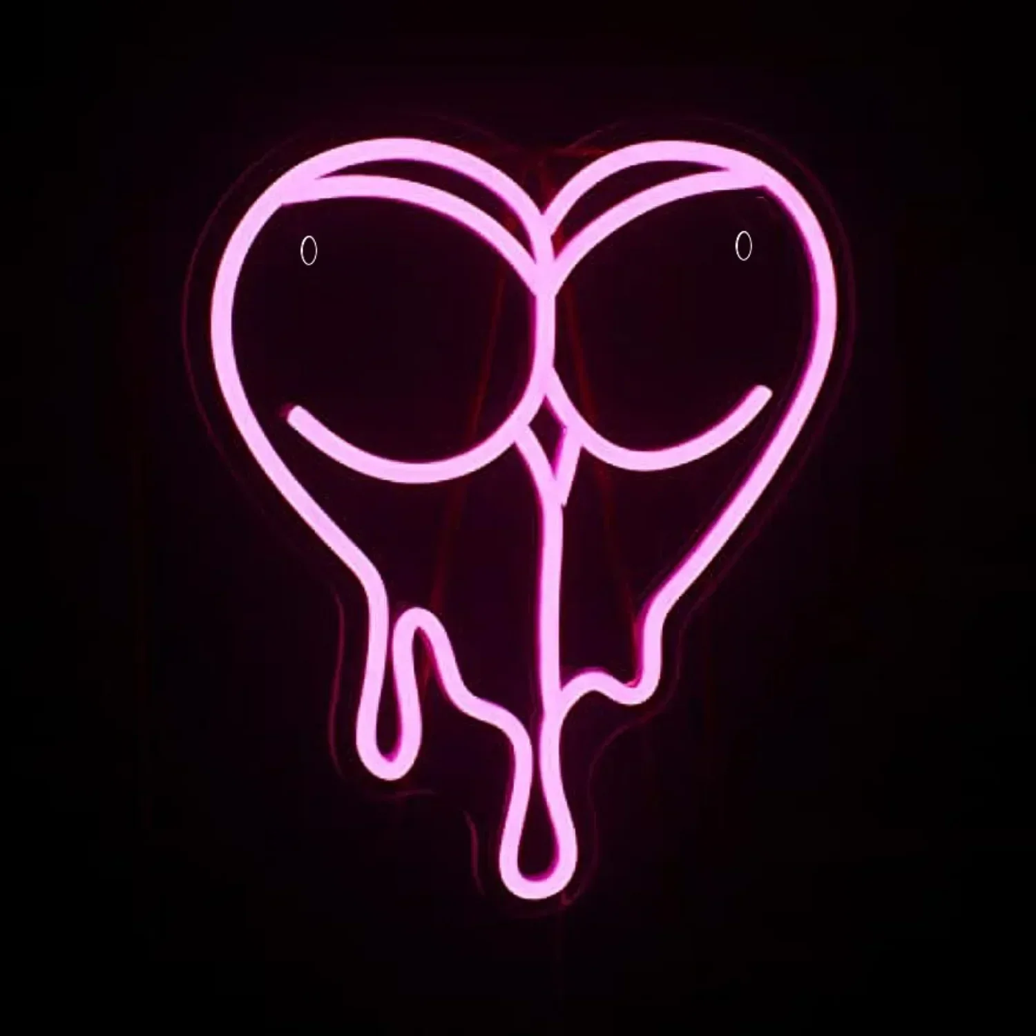 Неоновая вывеска в форме сердца для подростков детей девочек декор комнаты Néon