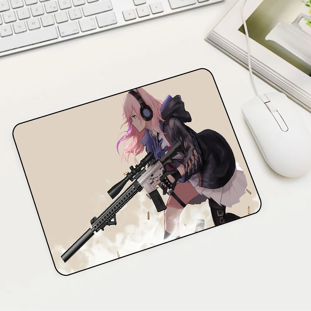 Игровой коврик для мыши подростков Frontier аниме аксессуары компьютера Настольный