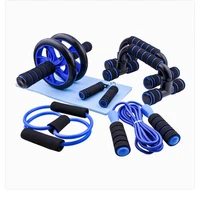abdominal rollers 7 piece suit indoor sports products push up bracket ab wheel multifunctional fitness equipment home exercise