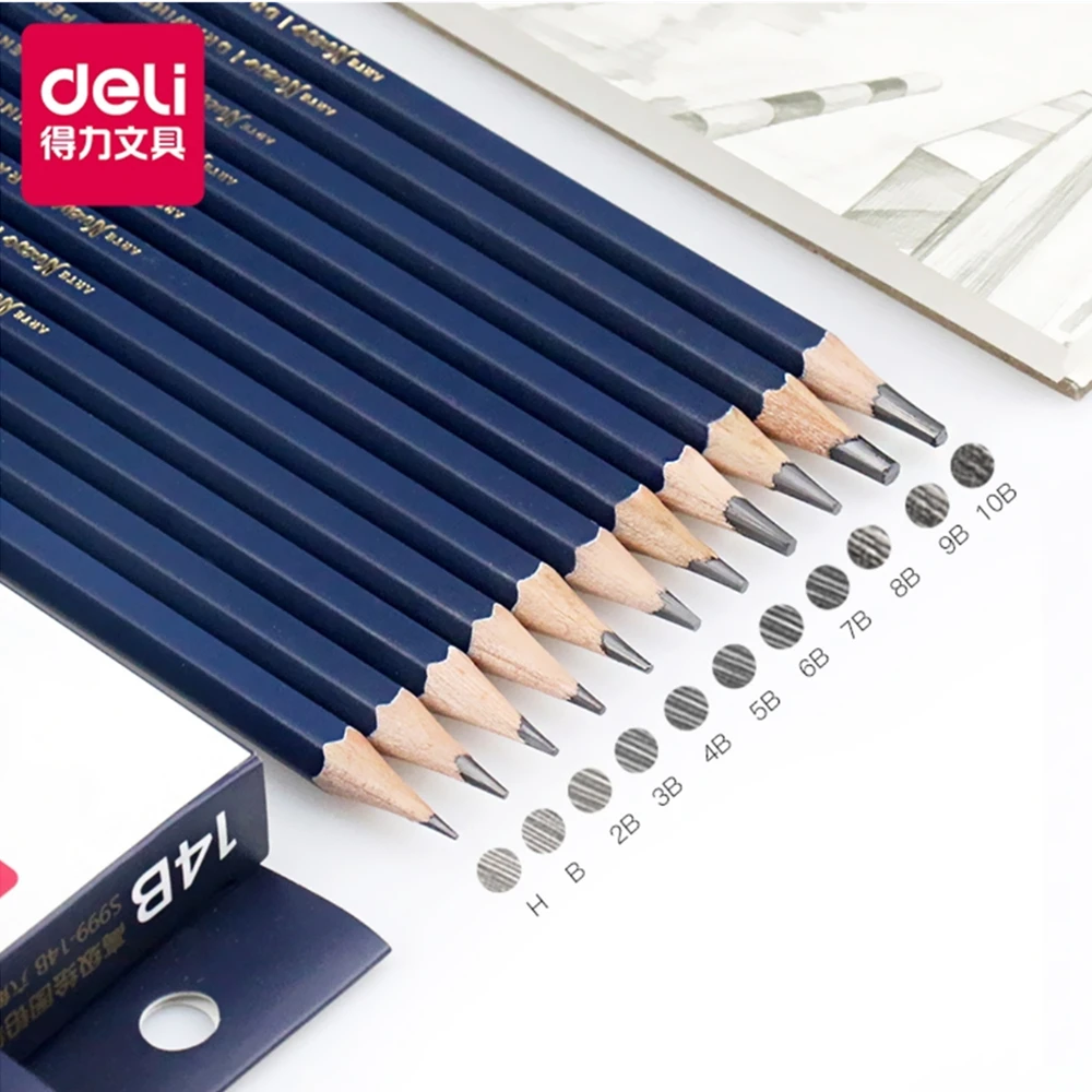 3h 2h 2b 3b 4b 5b 6b 7b 8b 9b 10b 12b 14b Wood Painting Pencils Stationery Supply